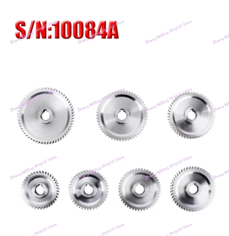 

7pcs Metal Change Gear For SIEG C1 M1 Grizzly M1015 SOGI M1-150 Mr.Meister Compact 7 Grizzly G0937 S/N:10084A