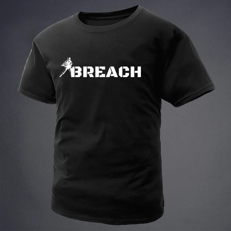 2026 Hardman Club Open Door Series - BREACH Workwear Short-Sleeved T-Shirt - Tactical Style T-Shirt - Military Fan