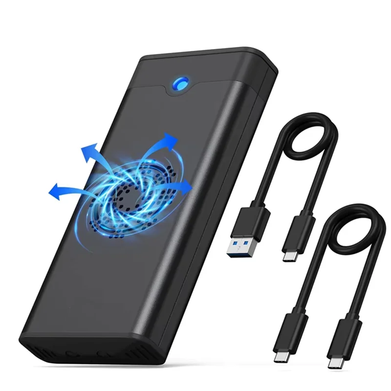 

ABRJ-M2 Корпус SSD M.2 Nvme SATA Корпус SSD Адаптер 10 Гбит/с USB 3.2 Gen2 USB C Внешний корпус поддерживает M и B M клавиши
