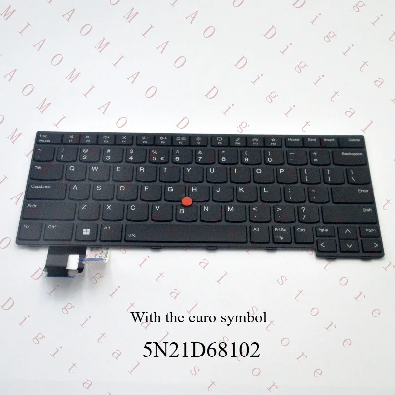 

APT New for lenovo ThinkPad T14 Gen3 P14s Gen3 laptop BT keyboard US 5N21D68102