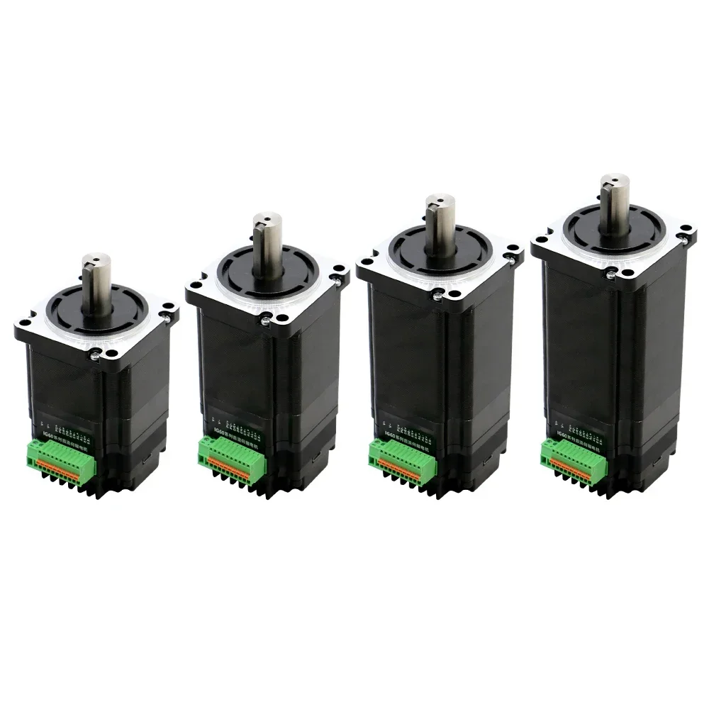 

New IG60S-400W 8A 1.27NM Nema 24 Integrated DC Servo Motor 48v for CNC 400w With RS485