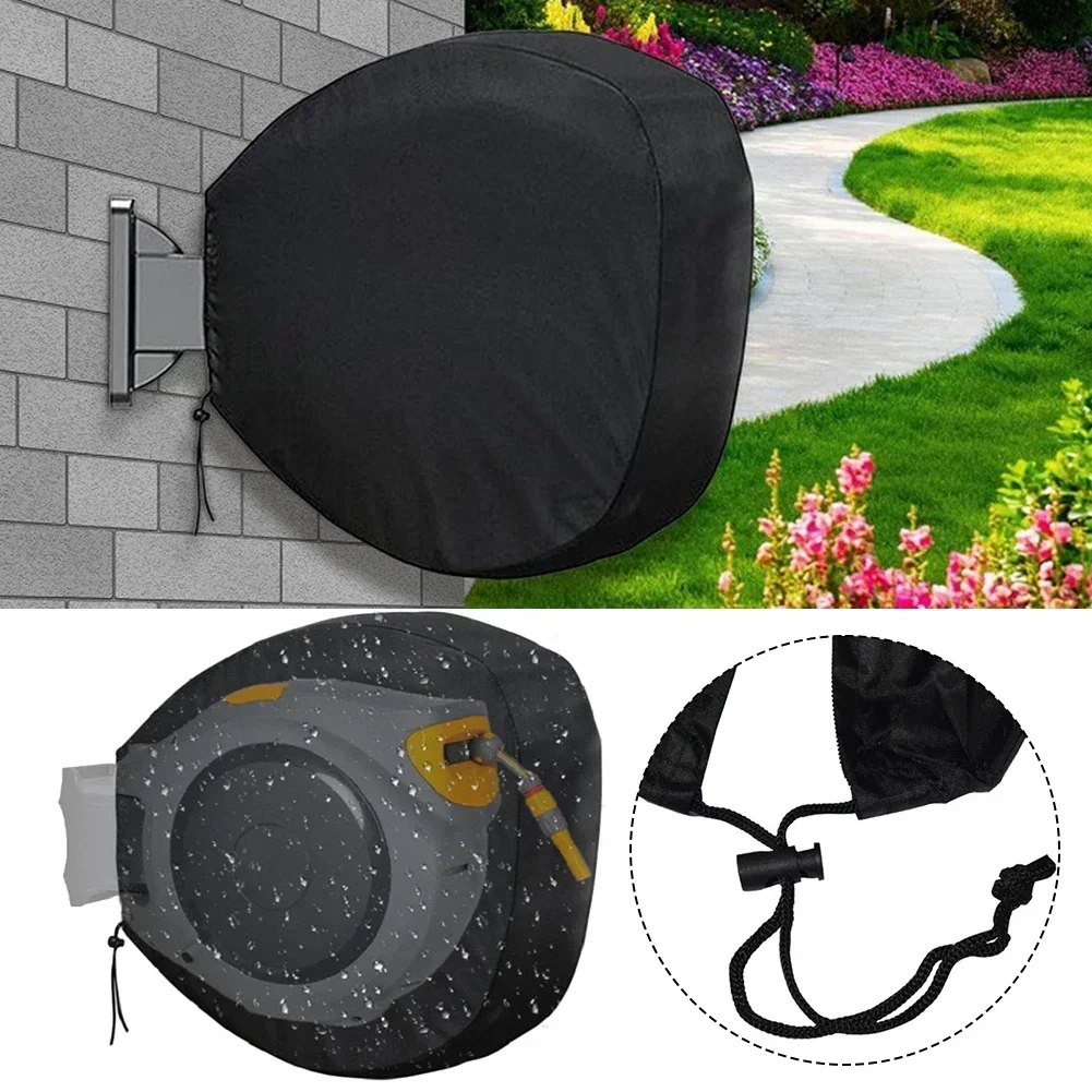 

Garden Hose Reel Cover Portable Garden Hose Storage Reels Outdoor Water Hose Reel Holder Cover For Garden Yard Lawn Hoses