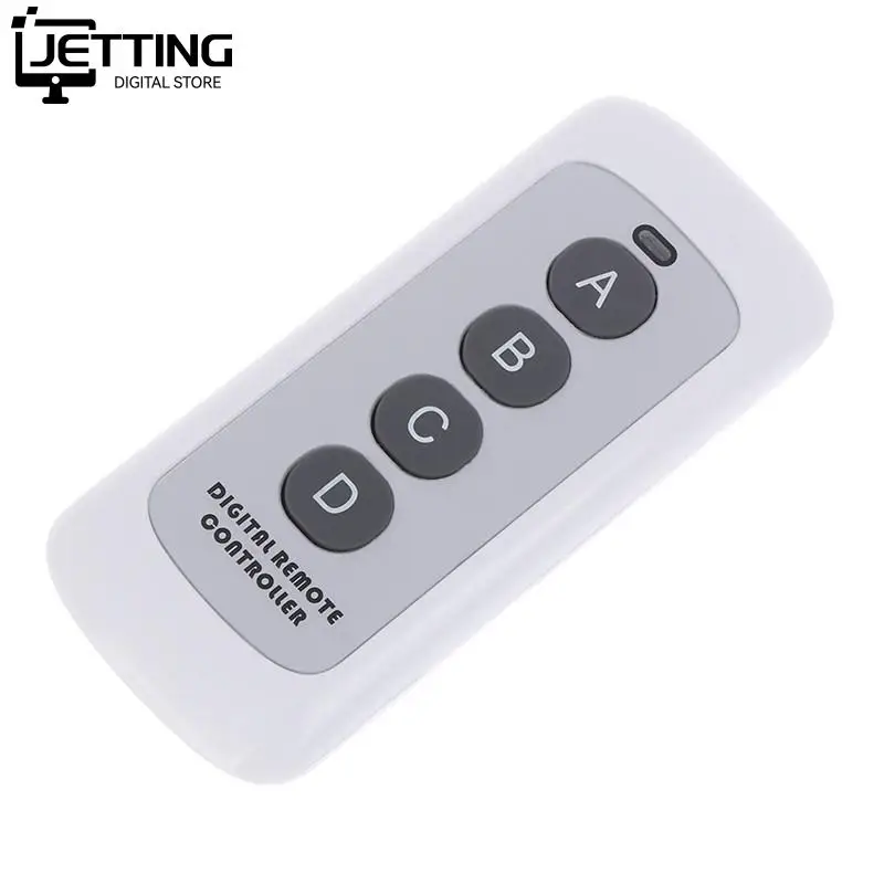 Remote Control Switch RF Transmitter Wireless Key for Smart Home Garage Door Opener Hot 433MHz 4 Button EV1527 Code