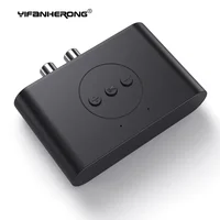 Receptor de Audio Compatible con Bluetooth 5,0, receptor adaptador NFC B21 manos libres para amplificador, compatible con reproducción de música en disco U