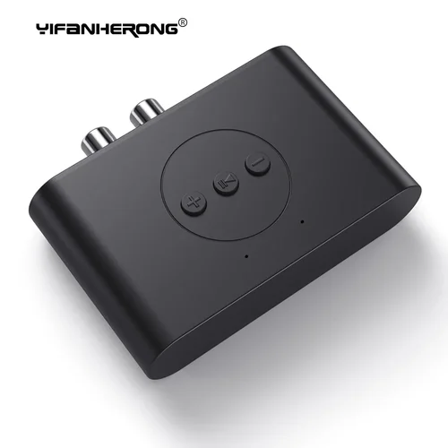 Receptor de Audio Compatible con Bluetooth 5,0, receptor adaptador NFC B21 manos libres para amplificador, compatible con reproducción de música en disco U