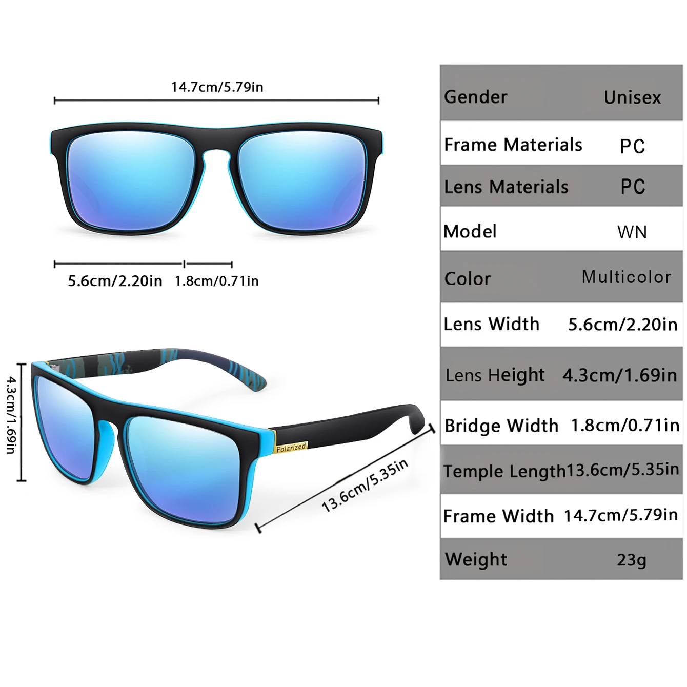 Fashion Polarized Color Changing Cycling Sunglasses Men Night Vision Car Driving Sunglass Dirt Bike Motorcycle  Glasses