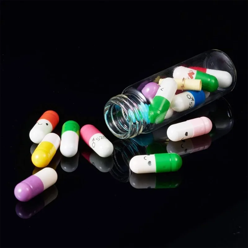 20 Pack 15ml/0.5oz Glass Bottles Sample Vials with Screwed Aluminum Caps for Wishing Message Bottle Sample Liquid Arts & Crafts