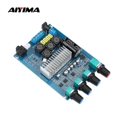 AIYIMA Mini amplificador de potencia Audio TPA3116 amplificadores HiFi 50Wx2 amplificador de sonido Digital 2,0 amplificador de altavoz estéreo para el hogar