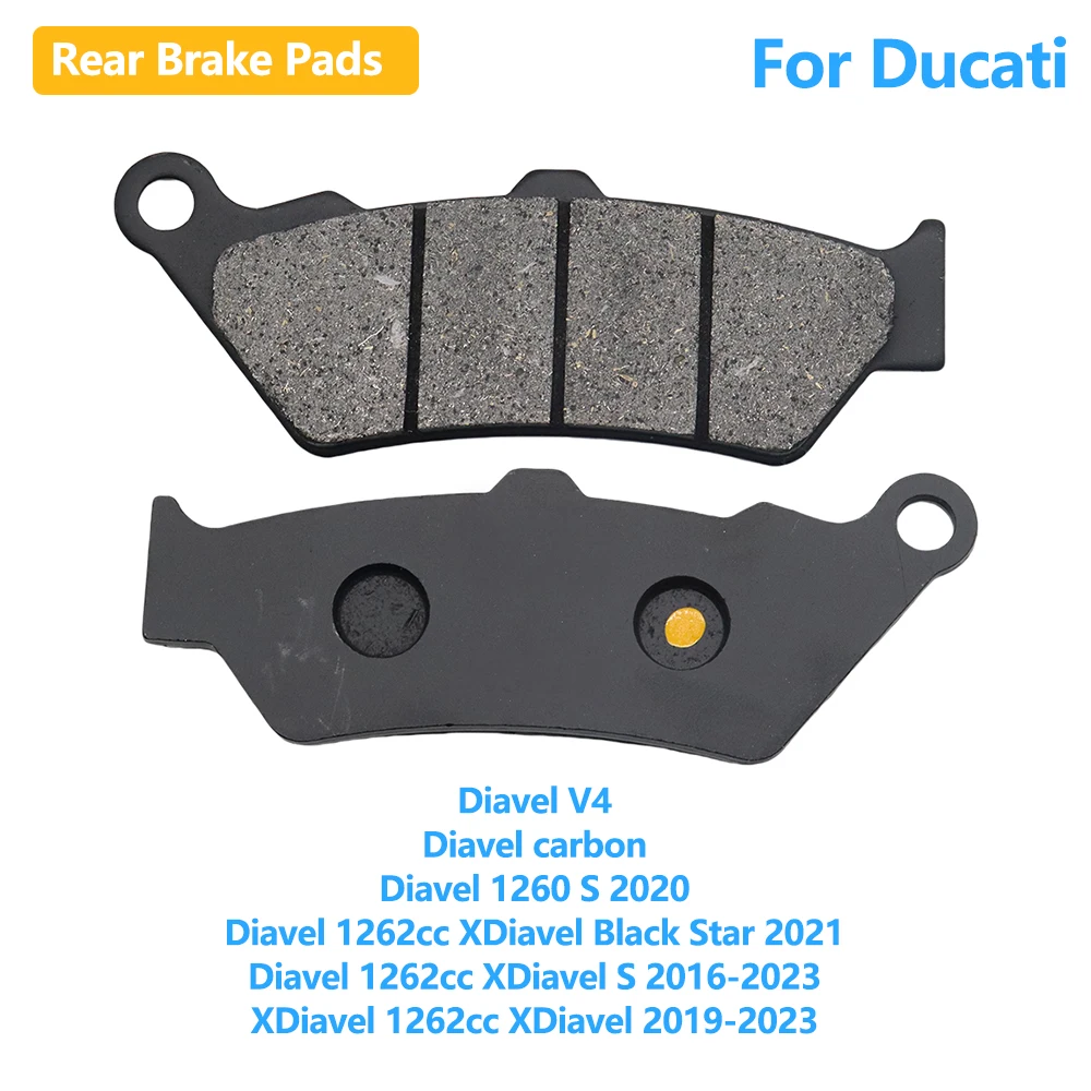 

Запчасти для задних тормозных колодок мотоцикла для Ducati Diavel V4 Carbon 1260 S 1262CC 1262-CC XDiavel S Black Star