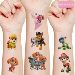 Original Paw Patrol Tattoo Aufkleber Welpen Spielzeug Pat Patrouille Chase Anime Aufkleber Spielzeug für Kinder Jungen Mädchen Geburtstag Kinder Geschenk