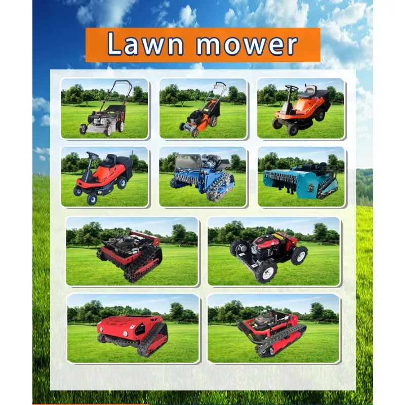 Autonomous Robotic Lawn Mower Battery Cordless Electric Remote Controlled Automatic Garden Grass Cutting