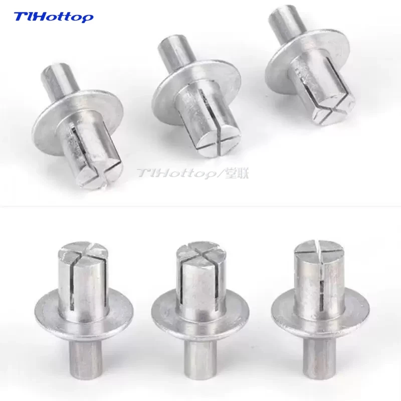 Core Rivet Aluminum Cap Stainless Steel Rod Round Head Percussive Rivet Bloomed Expansion Nail M5