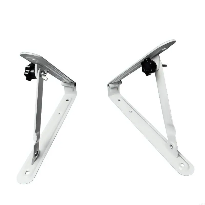 Foldable Solar Panel Bracket 45 Degree Adjustable Photovoltaic Panel Stand Light Weight Frame for Outdoor Camping M4YD