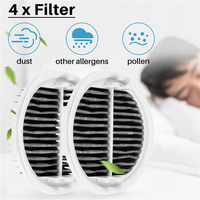 4Pcs Hepa Filter For Xiaomi Roidmi Wireless F8 Smart Handheld Vacuum Cleaner Replacement Efficient Hepa Filters Parts Xcqlx01Rm