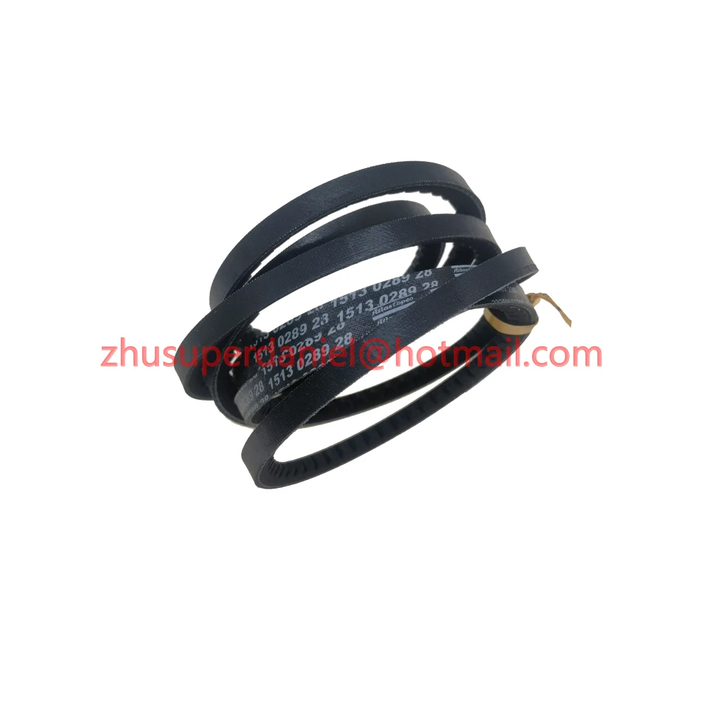 2sets/lot=4pcs 2903102128(=1513028928)genuine air compressor V-BELT driving belts