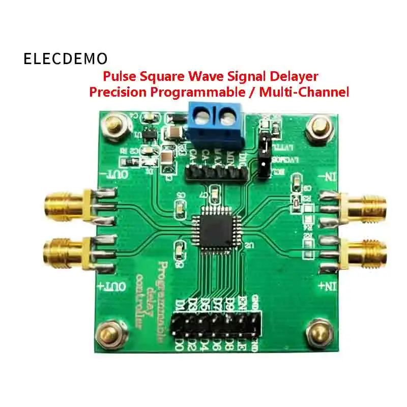 

High precision pulse square wave signal delay circuit module ps level precision program control multi-channel synchronization