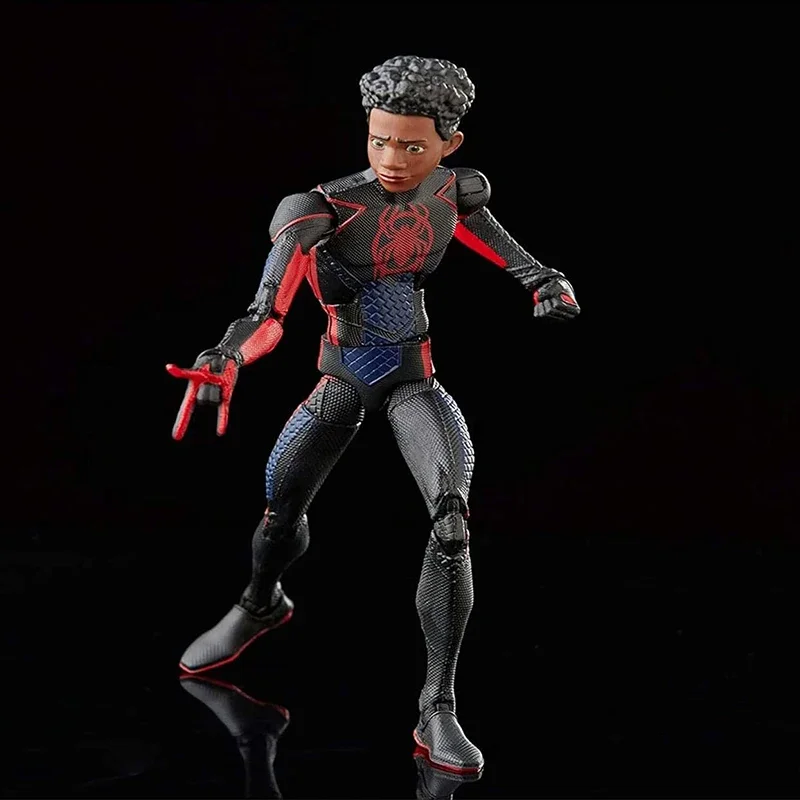 Marvel Legends Spider-Man: Across the Spider-Verse Miles Morales Kolekcjonerska figurka akcji w skali 1/12 ze stojakiem