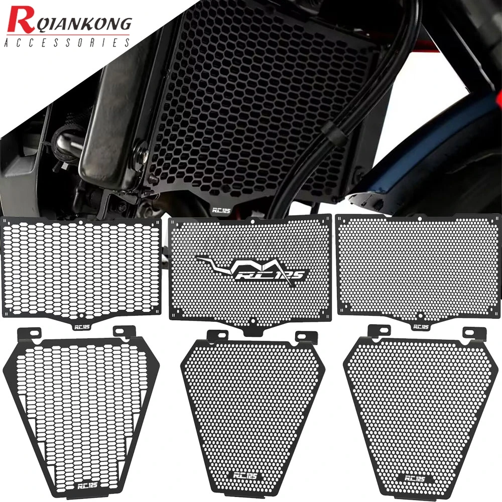 

Motorcycle Radiator Grille Guards For RC125 RC 125 125-RC 2022 2023 2024 2025 Cylinder Head Engine Guard Cover Complete Sets