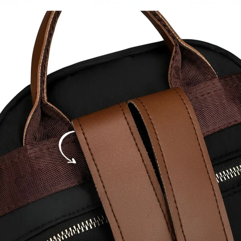 Durable Nylon Backpack Women Waterproof Lightweight Daypack For Travel School Commuter Modern Casual Female Rucksack 2025