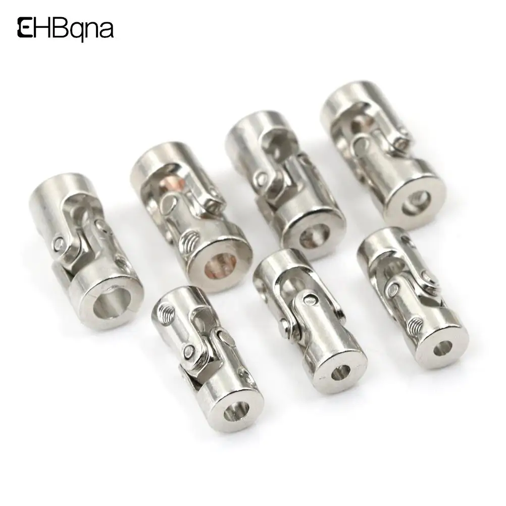 Rc Boat Car Metal Cardan Joint 3x3mm/4x3mm/4x4mm/5x4mm/5x5mm/6x6mm Gimbal Couplings Shaft Motor Connector Universal Joint