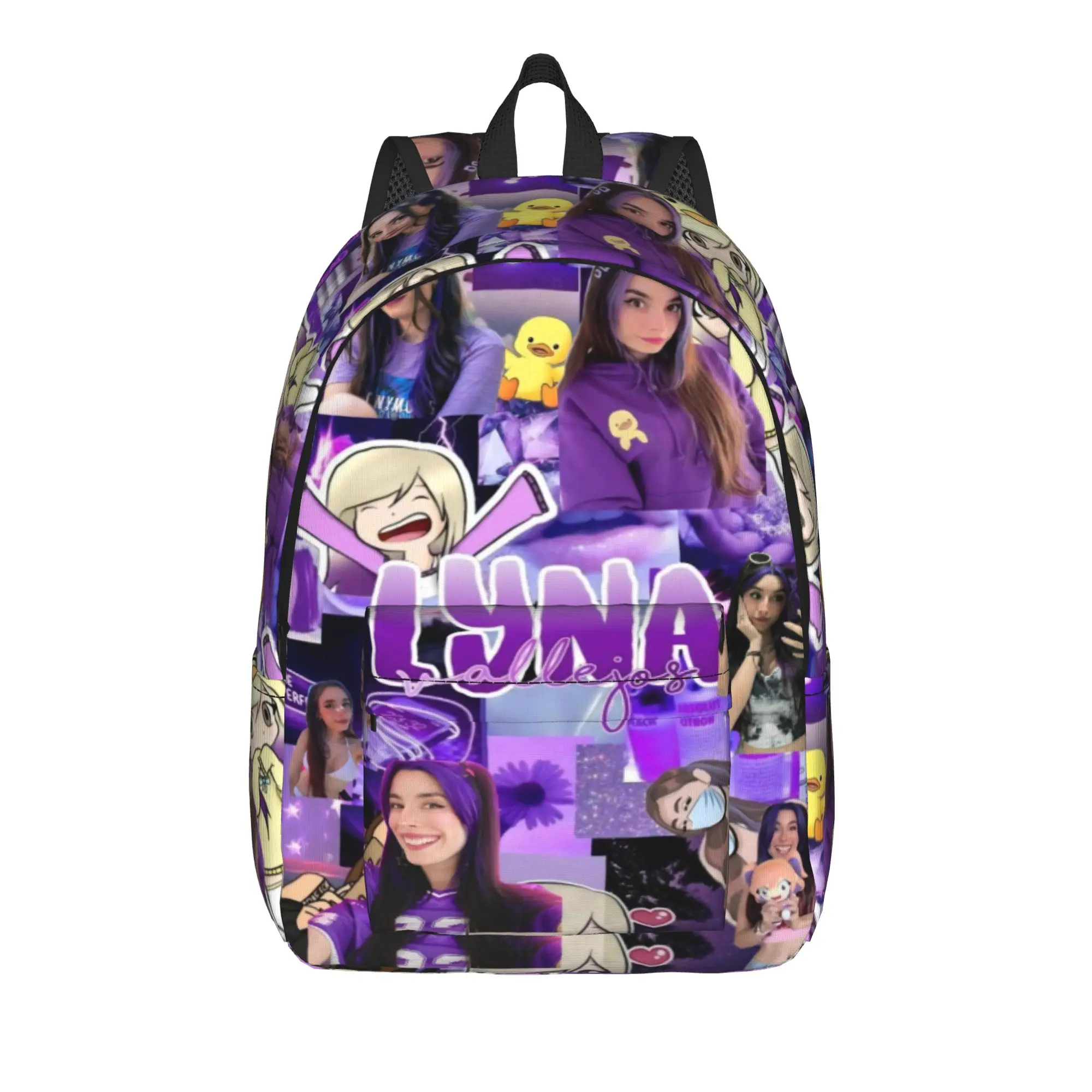 Lyna Vallejos Gamer Backpack for Men Women Teenage High School Work Daypack  Laptop Computer Shoulder Bag with Pocket
