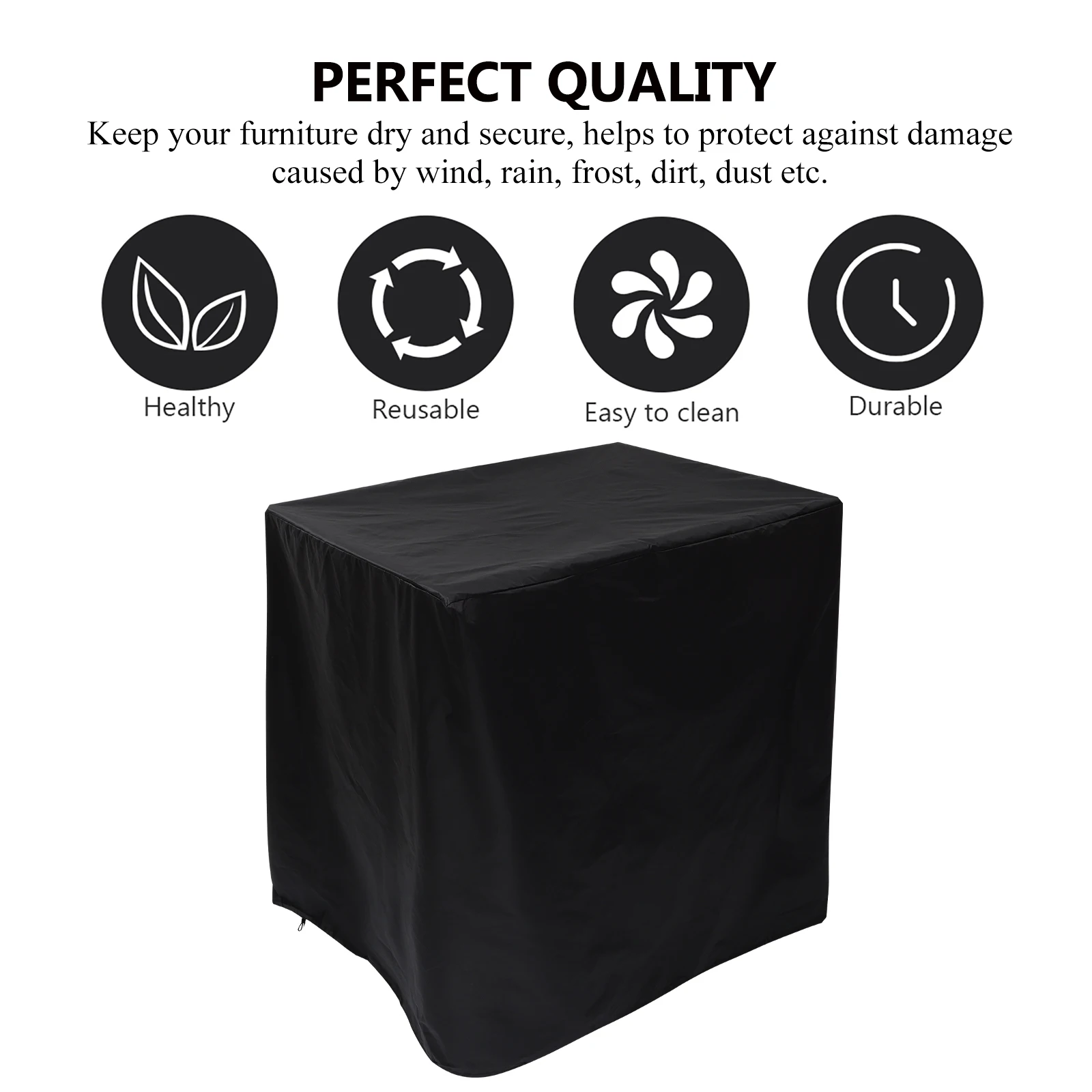 

Waterproof Dustproof Outdoor Garden Protector Patio Deck Covers Foldable Universal Size Easy Storage Durable Cover for Outdoor