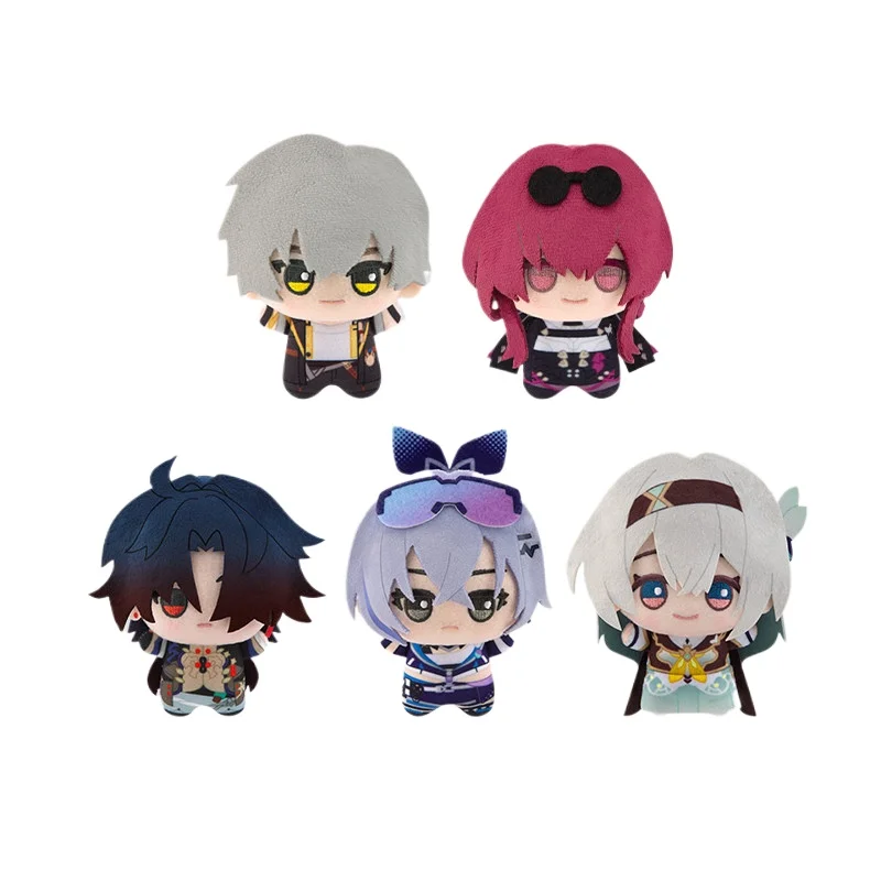 

[Official]Game Honkai Star Rail Dolls Pendant Blade Silver Wolf Kafka Firefly Trailblazer Series KeyChain Cosplay Doujin Gifts