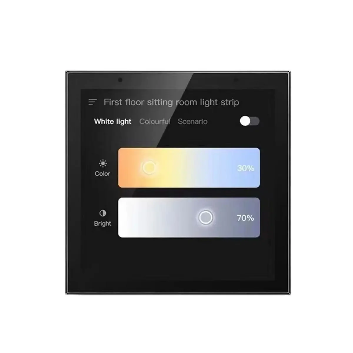 Hot Sale Wifi Multi Room Audio System Wall Mount Touch Screen 4 Inch Amplifier Home Audio Smart Home Control Panel