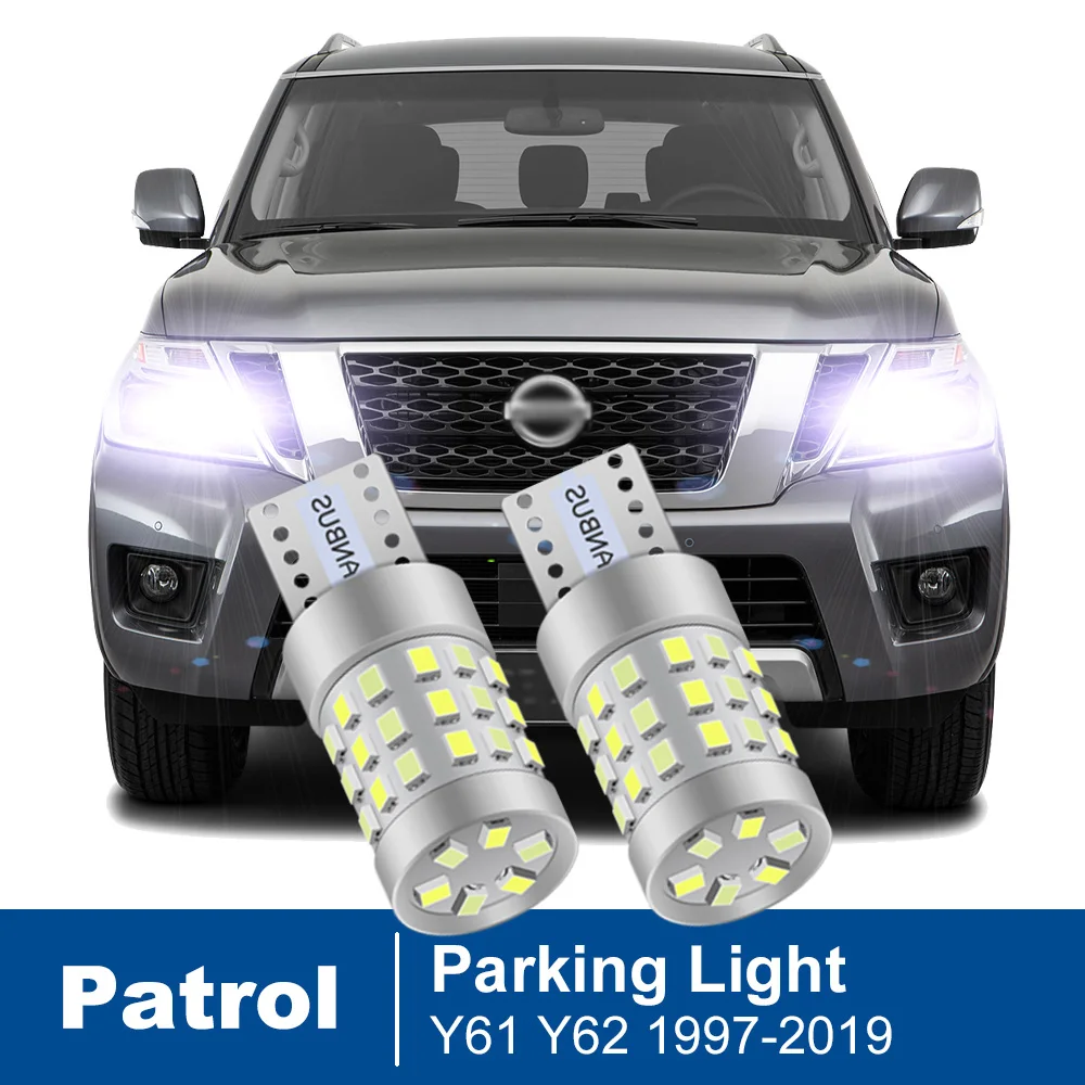 

2Pcs Led Parking Light For Nissan Patrol Y61 Y62 1997-2011 2012 2013 2014 2015 2016 2017 2018 2019 Accessories Clearance Lamp