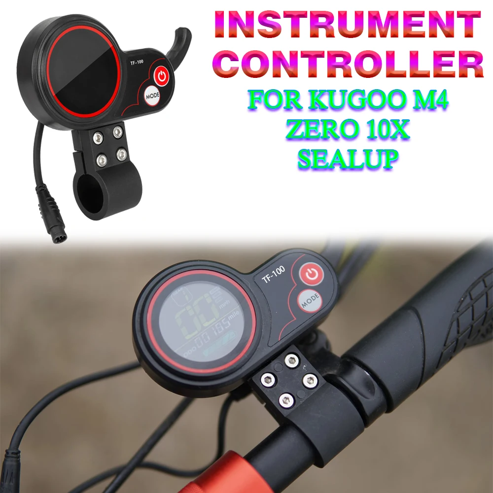 

Multifunctional Throttle Switch with Three Speed Shift Power Display and Total Mileage LCD Meter For Sealup Kugoo M4 Zero 10X