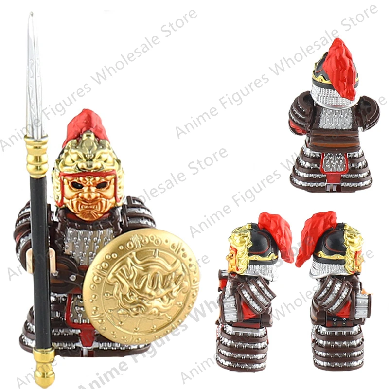Ancient soldiers hundred guards Xuanjia military knife knight Tang Dynasty assembled toys Song Dynasty dollsToys Children Gifts
