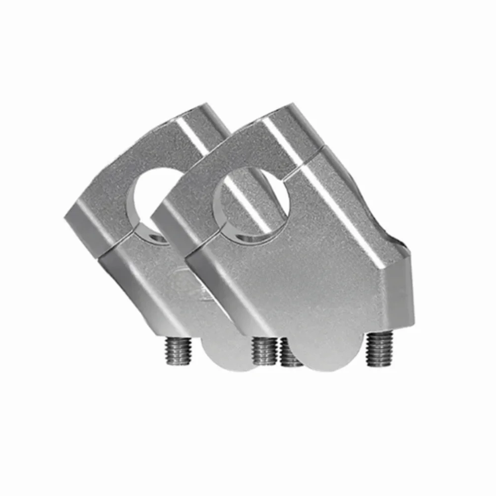 

Пара из алюминиевого сплава, подставка для руля мотоцикла, конструкция с перемещеной спинкой, универсальное крепление на руль, поднятое положение