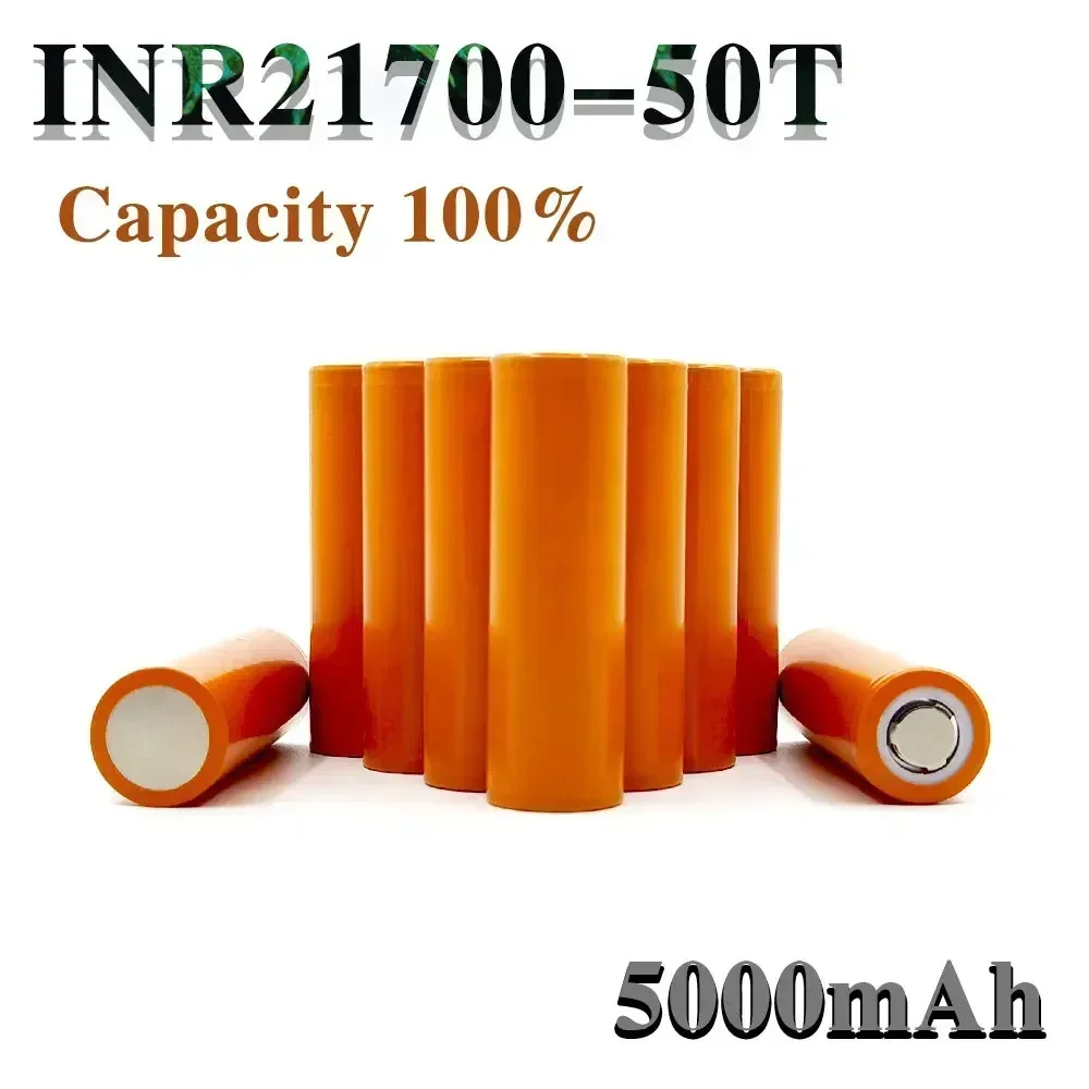 New Original Battery 21700 NCR21700 3.7V 50000mAh 3C 15A Rechargeable Lithium-ion Battery for Electric Vehicles