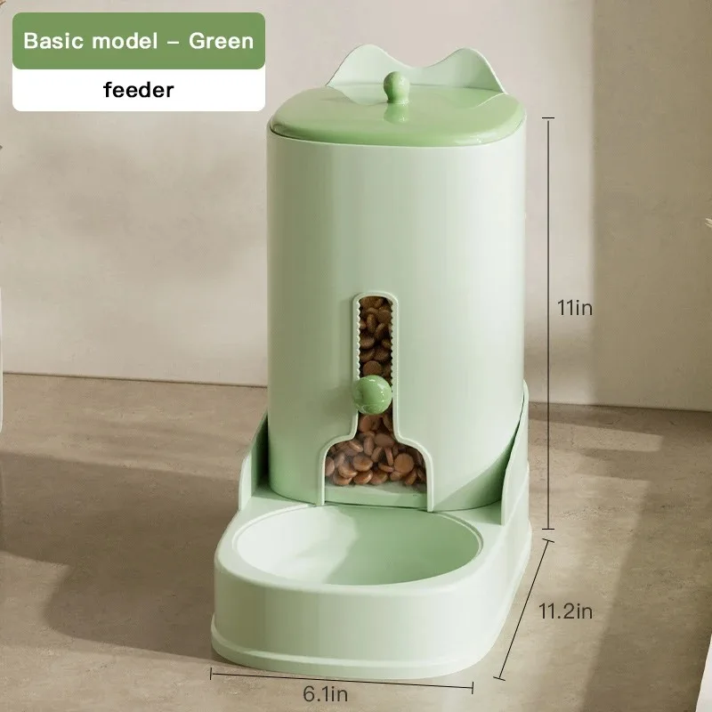 Automatic Pet Feeding Water Dispenser Cat Water Dispenser Large Capacity For Dog Bowl Cat Bowl Pet Feeding Basin