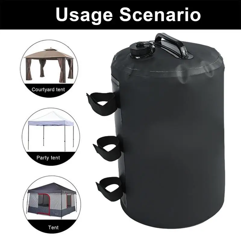 Imagem -04 - Instant Outdoor Sun Shelter Canopy Legs Tent Peso Bolsa Bolsas de Areia de Água Forte Canopy Peso Bags Canopy Pesos