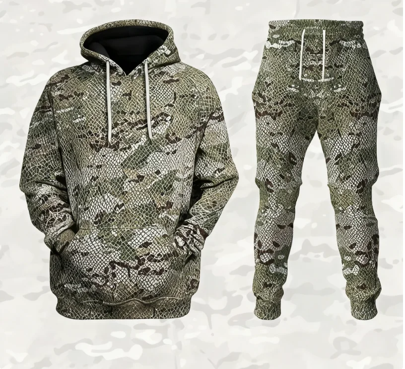 

Забавные брюки с капюшоном с 3D леопардовым принтом, комплект из 2 предметов, осенне-зимние мужские/женские комплекты свитшотов с капюшоном, спортивные костюмы большого размера