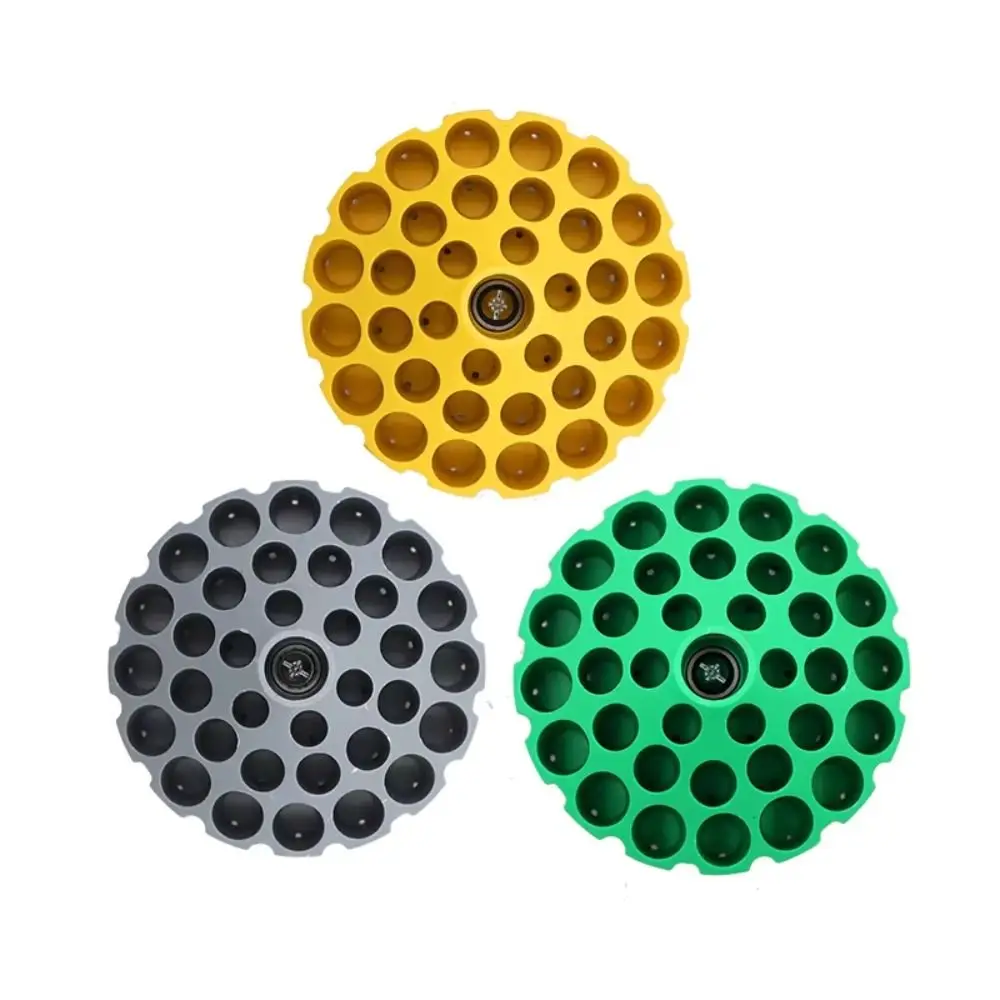 

Plastic Drill Bit Storage Case Multi Hole Honeycomb Drill Bit Organizer Rotary Blue Gray Yellow Green Milling Cutter Container