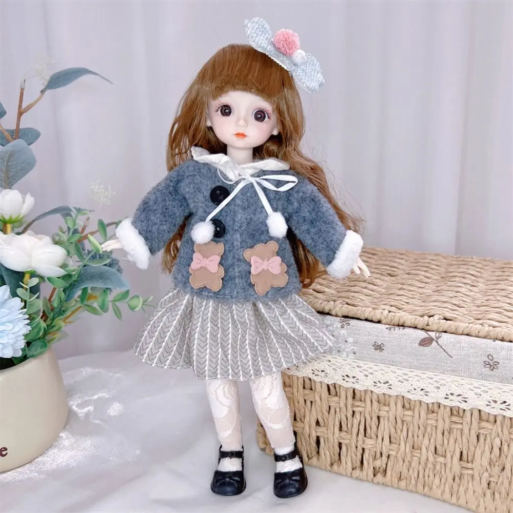 

20 суставов 1/8 30 см BJD кукла 3D моделирование глаз мульти-суставная кукла милая кукла BJD кукла принцесса розовая синяя модная одежда кукла BJD