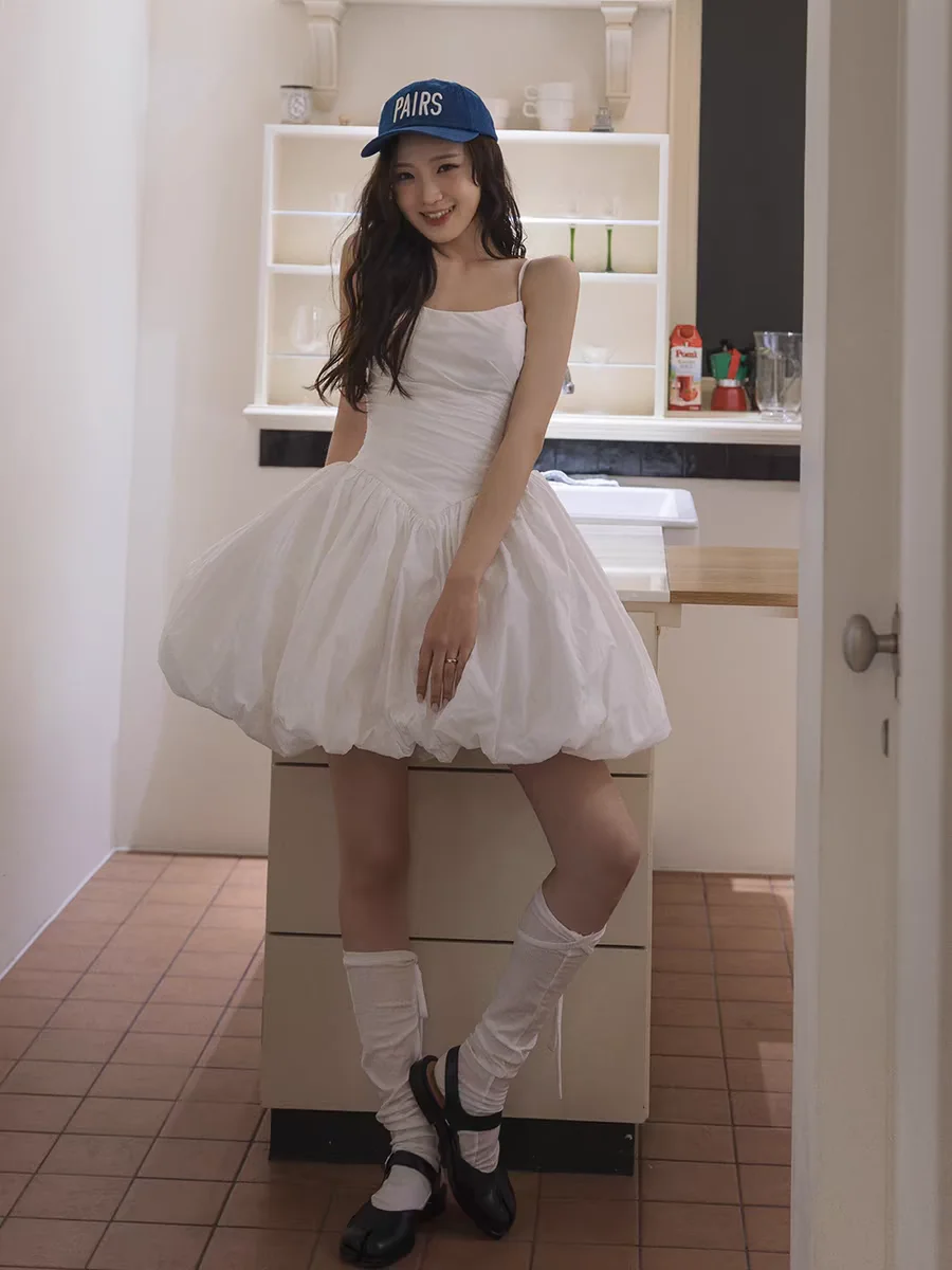 

Белое вечернее платье без бретелек для свадебной церемонии, регистрации брака, празднования дня рождения, модное, с высокой талией, атласная юбка