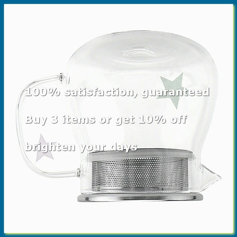 Heat Coffee Pot Hand Brewing Coffee Pot Steel Cover Transparent Sharing Pot Glass Brewing Pot with Handle