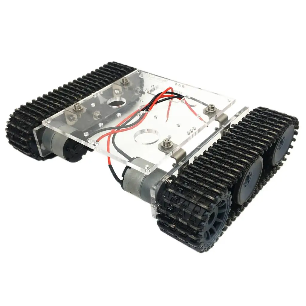 Robotics 33GB520 Motor -12 Car Chassis Track Crawler Kits for DIY Replacement