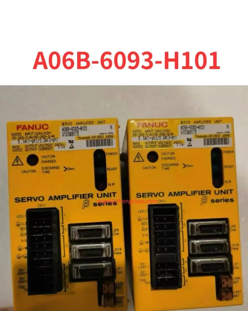 

A06B-6093-H101 Used SERVO DRIVE A06B 6093 H102 tested ok