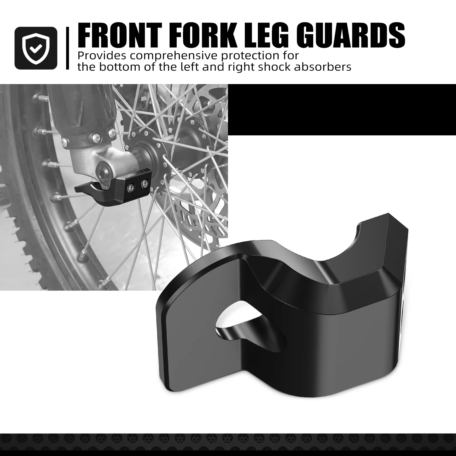 Pour Surron light bee X S L1E Segway X160 X260 Sur ron pièces moto électrique frein avant disque garde et fourche avant jambe gardes