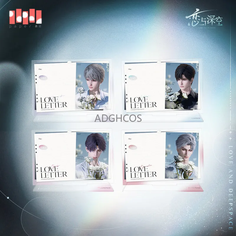 

Акриловая доска для сообщений Love and Deepspace: Хайтер, Райфайел, Зейн, Силус, Кейбл – Аниме-держатель для заметок