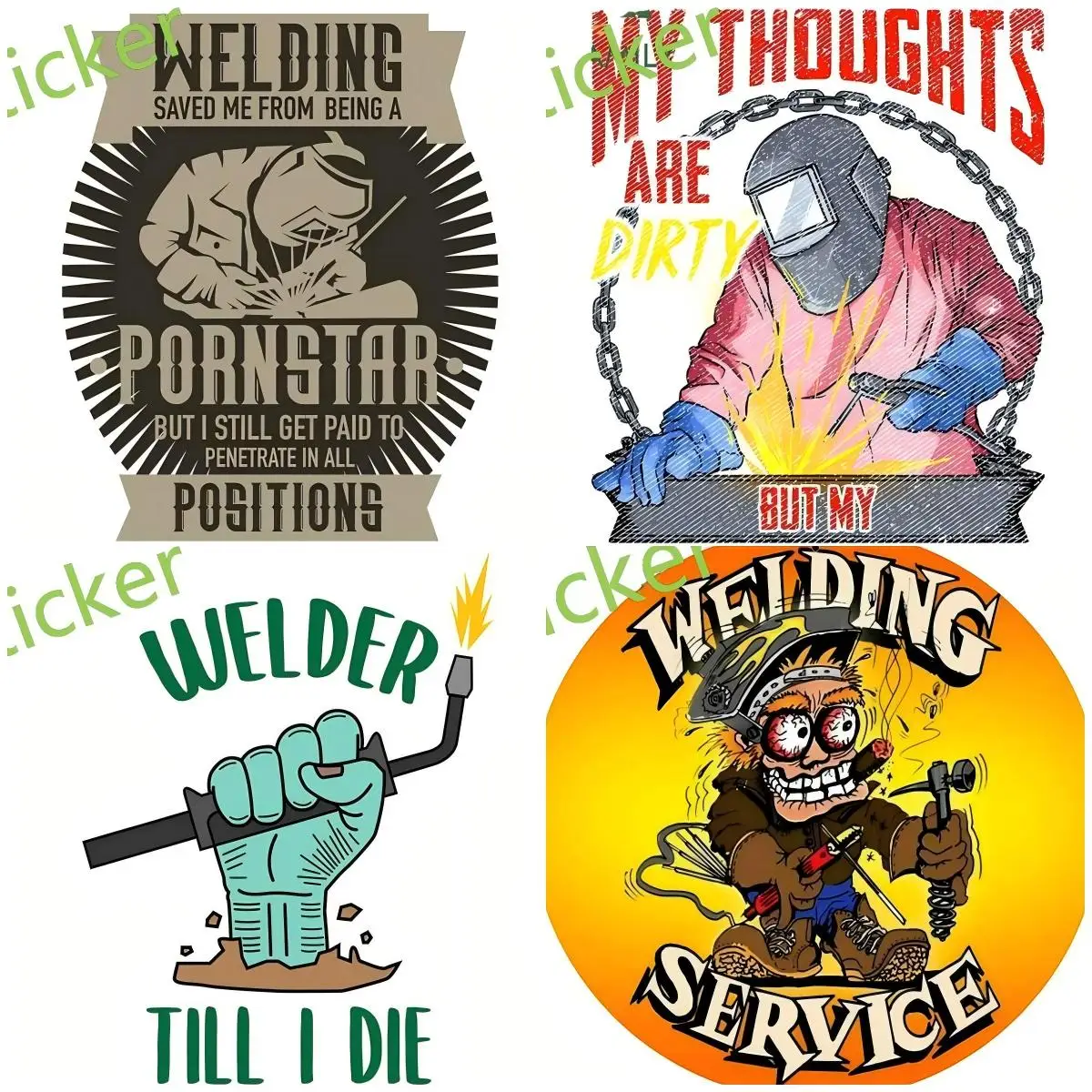 

Welder decal Car Body Guitar Windows Sports Racing Bumper Window Phone Trunk Guitar Cover scratches Exterior Decor