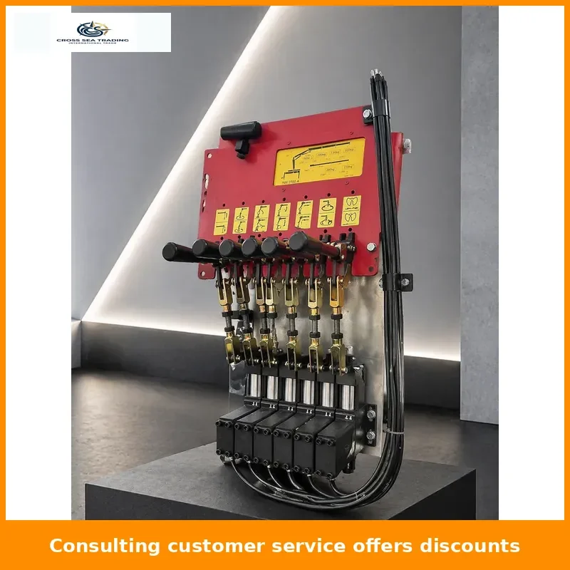 

Hydraulic Valve for Truck Crane, Remote Control, 6 Joystick Functions, 12-24V