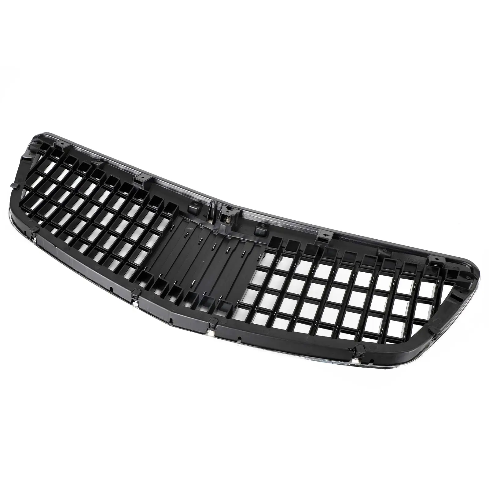 Grade estilo MayBach adequada para Benz S-Class W221 S550 S63 S450 2007-2009 2008 Chrome