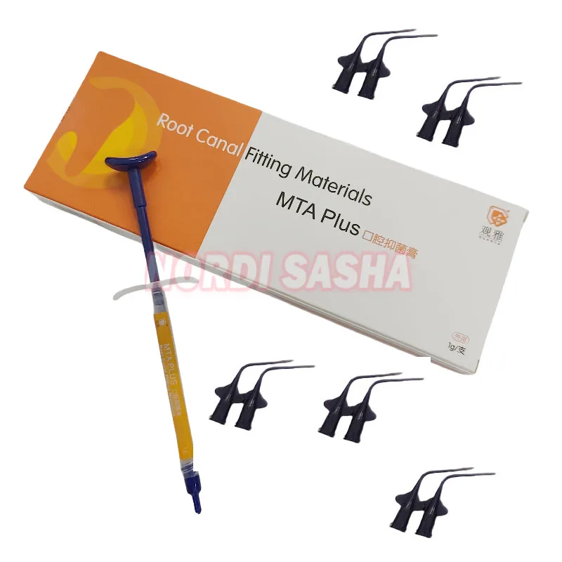 

1g/Syringe GUANY Dental MTA Plus Root Canal Fitting Materials Dental Oral Antiseptic Paste Oral Care Repair Cement