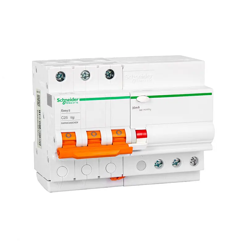 Schneider electric Residual current protection circuit breaker EA9R RCBO  3P type C EA9RN*C*30CA