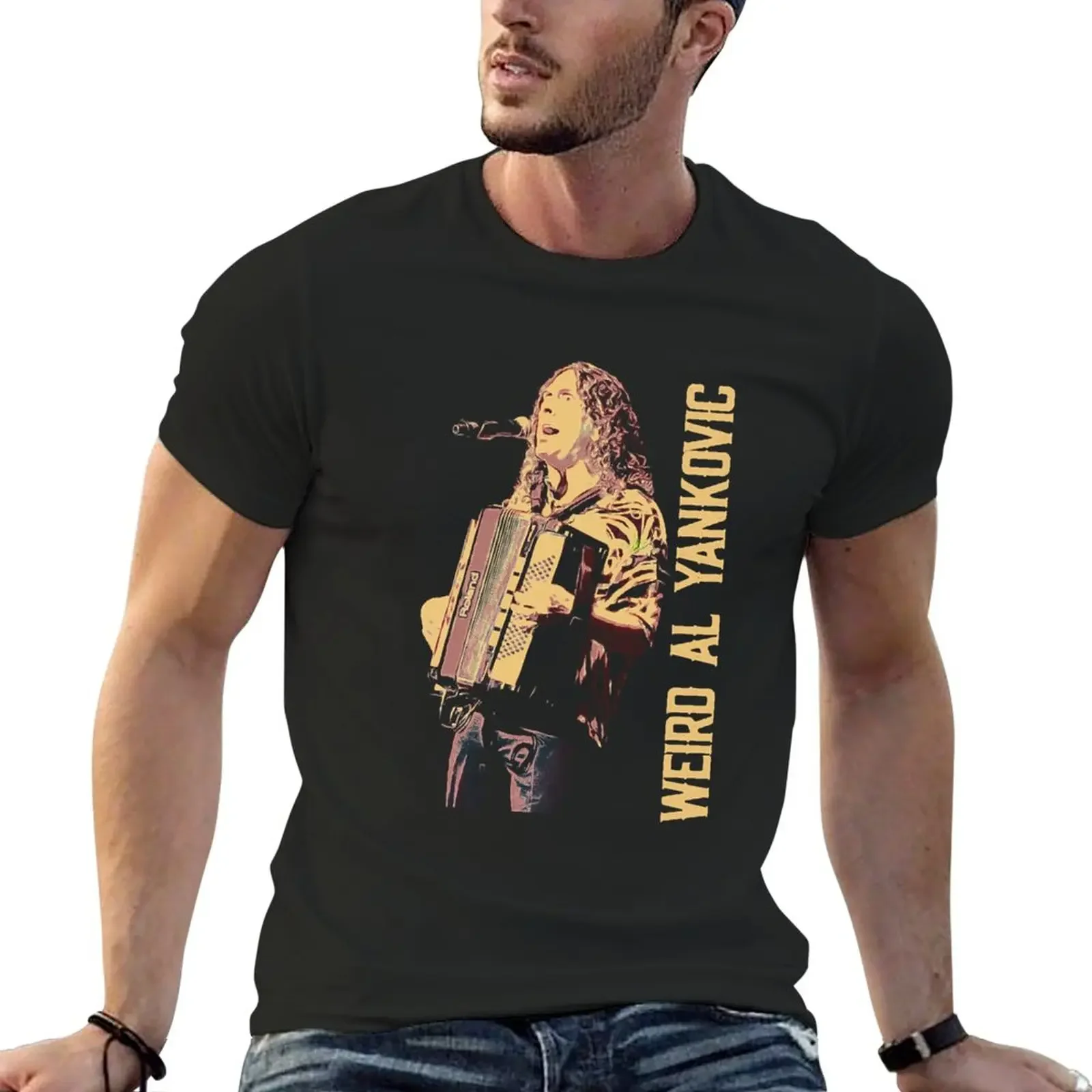 New Women Men Weird Al Yankovic Music Awesome For Movie Fan T-Shirt Blouse sweat shirts summer top graphic t shirts men t shirt